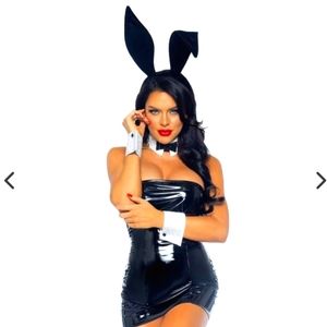 Rhinestone Tux Kit Classy Playboy Bunny